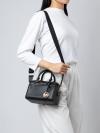 Travel Leather XS Duffle Crossbody Black