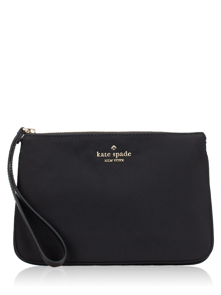 Chelsea Nylon Medium Wristlet Black