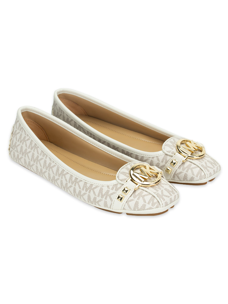 Fulton Stud Signature Flats Vanilla Sz 9.5