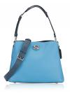 C2590 Willow Colorblock Shoulder Bag Black Pool Multi