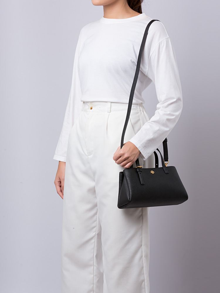 Emerson Mini Tote Crossbody Black