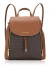 Signature Phoebe Flap Medium Backpack Brown