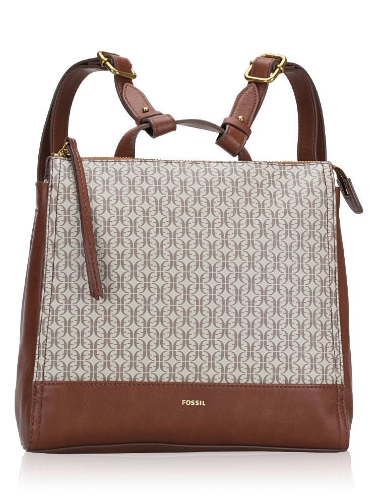 SHB2989939 Elina Convertible Small Backpack Taupe Tan