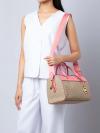 Signature Travel Medium Duffle Satchel Tea Rose