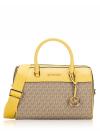 Signature Travel Medium Duffle Satchel Daffodil Yellow Sand