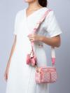 Jet Set Tech Attached Accessories Medium Crossbody Tea Rose