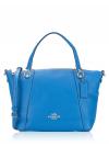 C6229 Kacey Leather Satchel Racer Blue
