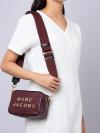 H108L01PF22 Croco Print Flash Crossbody Syrah