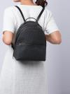 Signature Sheila Medium Front Pocket Backpack Black