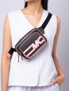 Signature Cooper Double Zip Belt Bag Pink