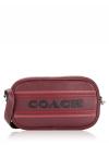 CH309 Jamie Coach Stripe Wristlet Wine Multi