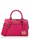 Travel Leather XS Duffle Crossbody Carmine Pink