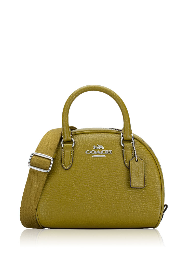 CM316 Sydney Crossgrain Satchel Citron