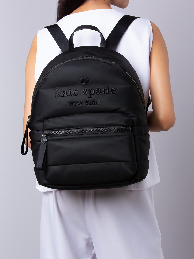 Ella Large Backpack Black