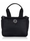 4S3HTT011H02 Nylon Signet Small Tote Bag Black