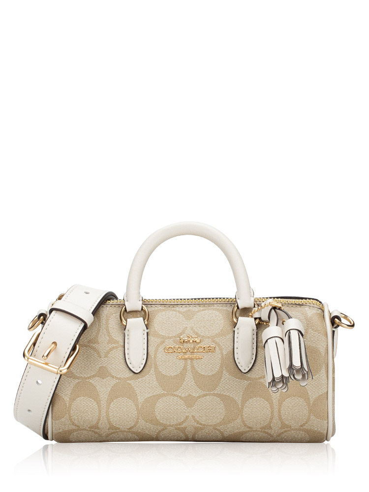 CK689 Signature Lacey Crossbody Light Khaki Chalk