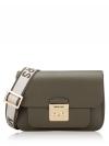 Sloan Editor Leather Medium Flap Messenger Olive