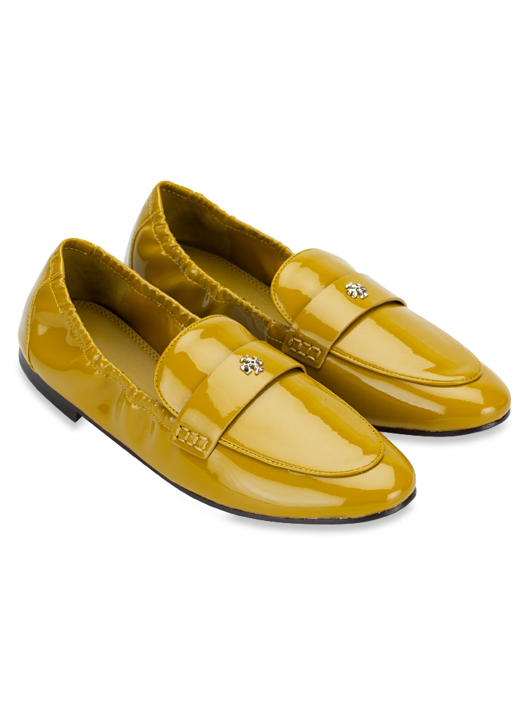 Loafer Spongy Patent Ballet Flat Island Palm Sz 8.5