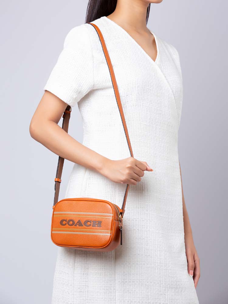 CH308 Jamie Stripe Mini Camera Bag Canyon Multi