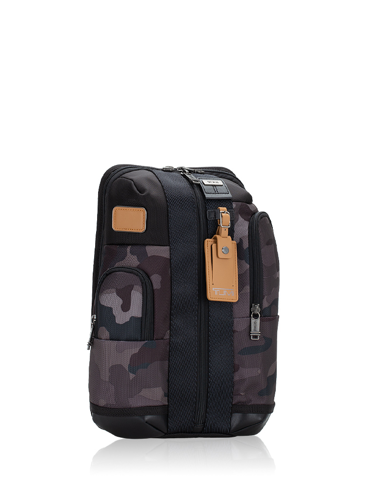 Men Higgins Sling Pack Camo Army Black Tan