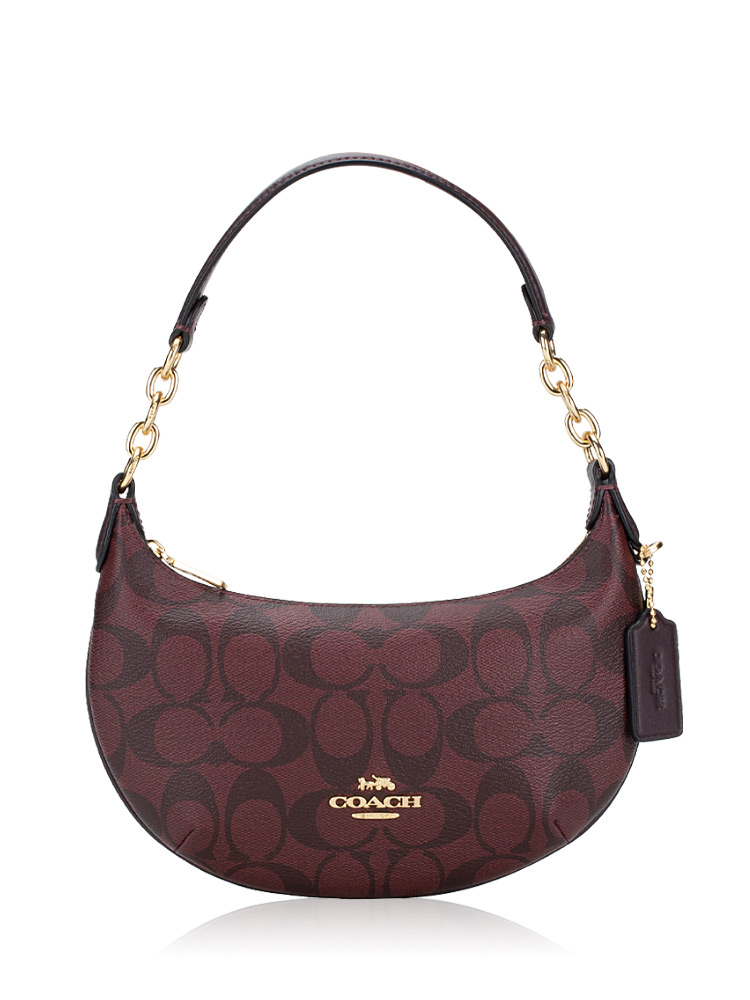 CM273 Signature Payton Mini Shoulder Oxblood Multi