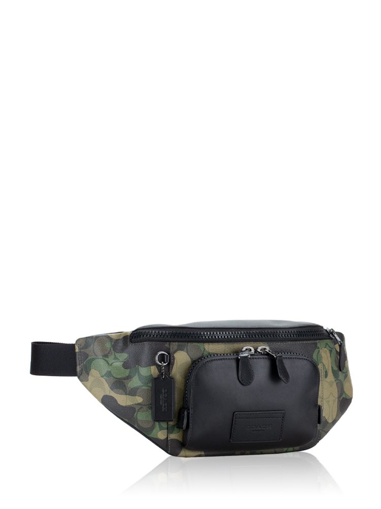 Men CM184 Signature Track Belt Bag Camo Green Multi