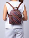 SHB3088844 Megan Small Backpack Berry Stripe