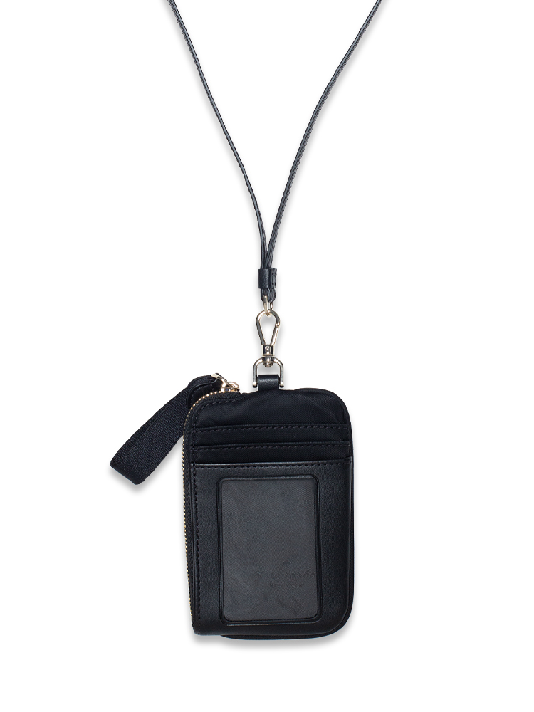 Chelsea Card Case Lanyard Black
