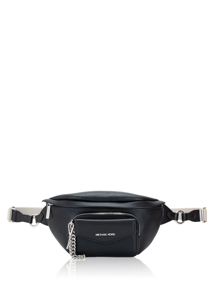 Maisie Leather Large 2 in 1 Waistpack Black