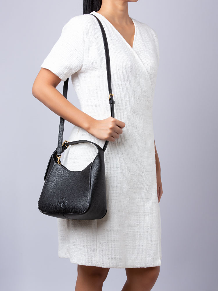 Thea Small Bucket Bag Black