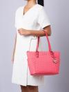 Signature Jet Set Item EW Top Zip Tote Geranium