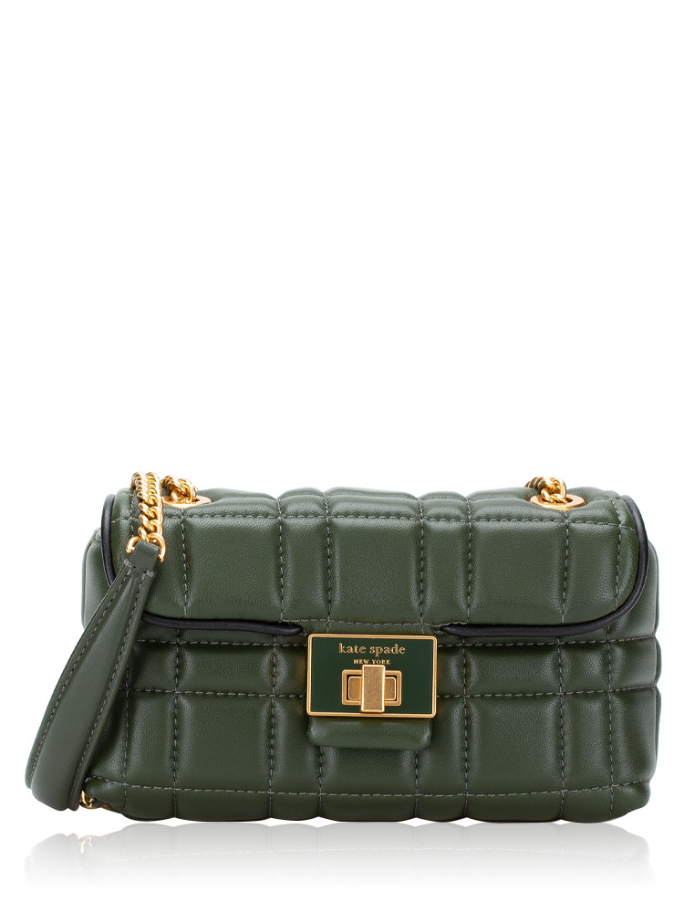 Evelyn Quilted Small Shoulder Crossbody Bonsai Tree