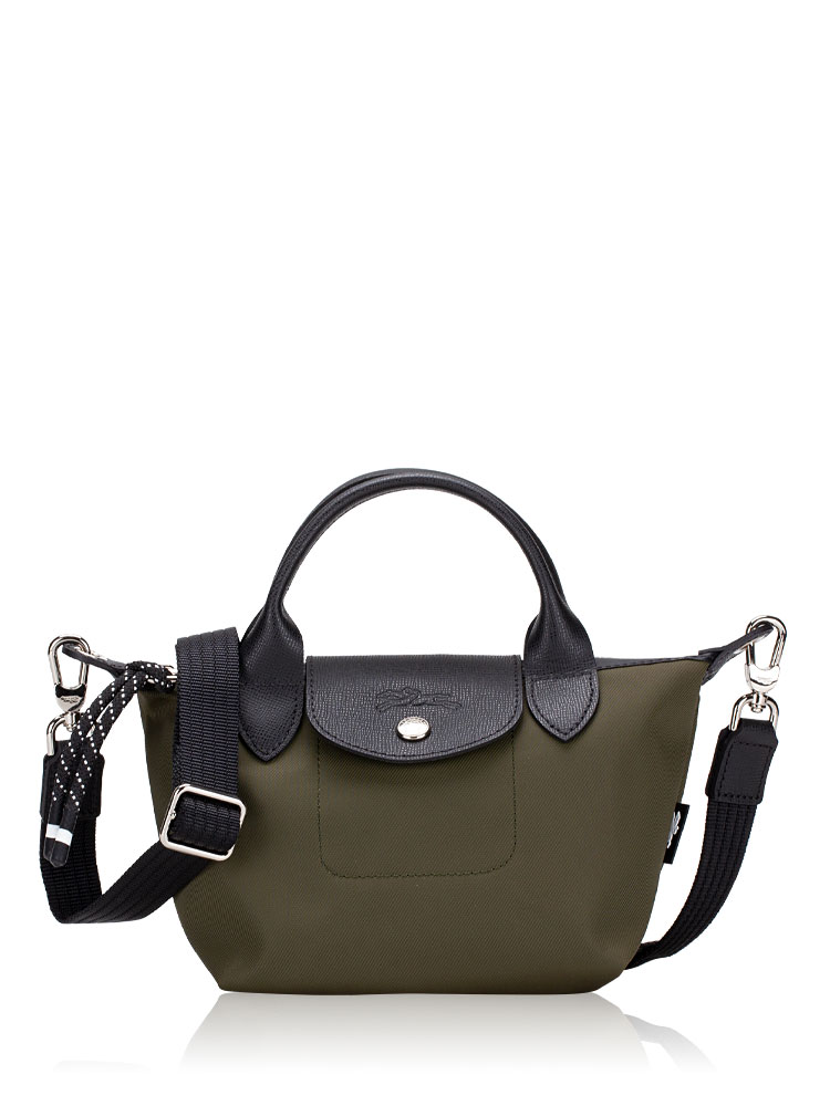 Le Pliage Energy Xs Top Handle Khaki Black