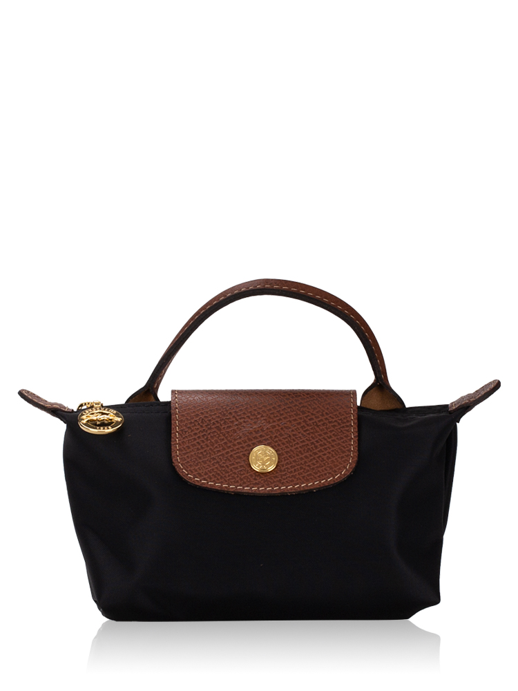 Le Pliage Original Pouch With Handle Black