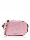 Glimmer Glitter Oval Camera Bag Mitten Pink