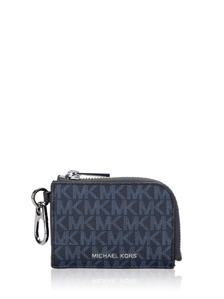 Signature Gifting Carabiner Zip Wallet Admiral Pale Blue