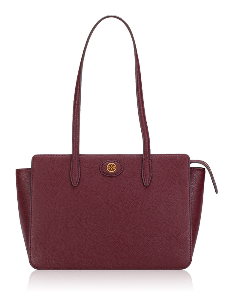 Robinson Pebbled Small Tote Claret