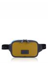 Men CM115 Wyatt Colorblock Leather Belt Bag Citron Multi