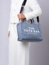M0016161 The Medium Tote Bag Blue Shadow