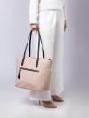 Chelsea Colorblock Tote Warm Beige