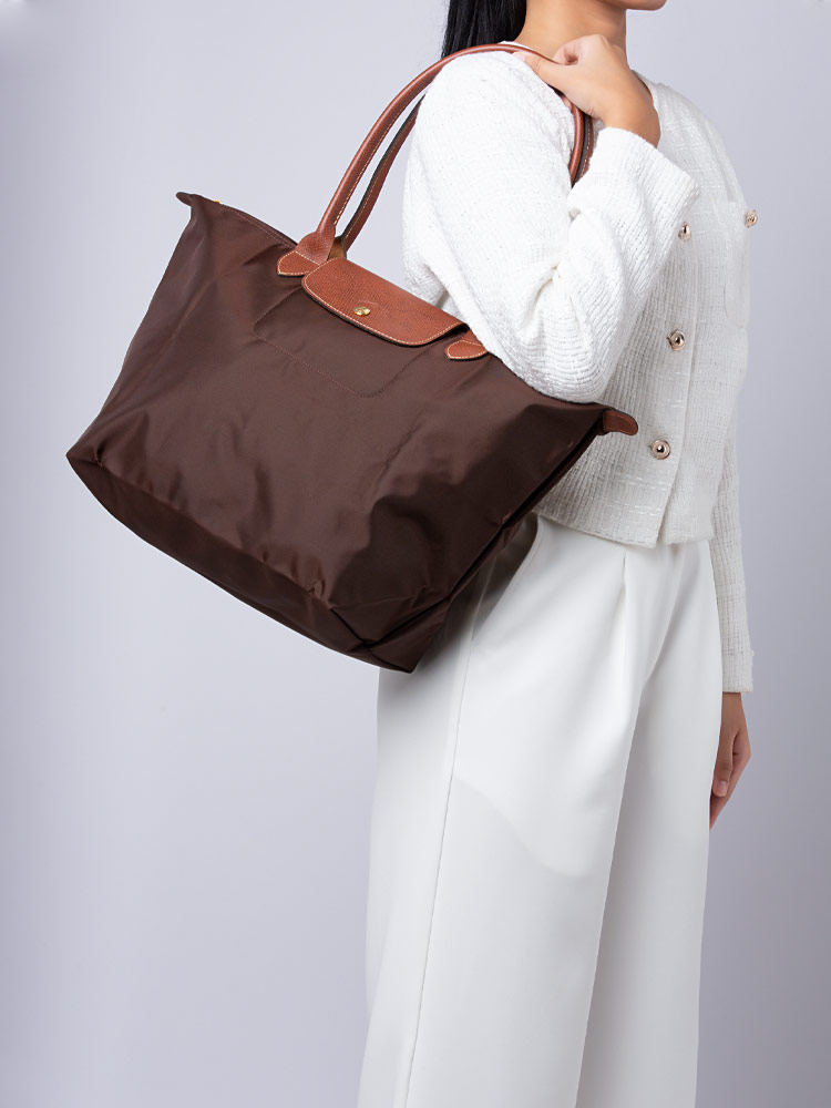 Le Pliage Original Large LH Ebony