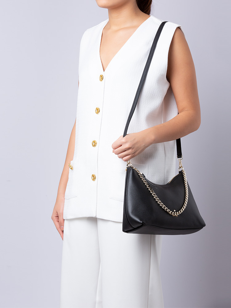 Zippy Convertible Crossbody Black