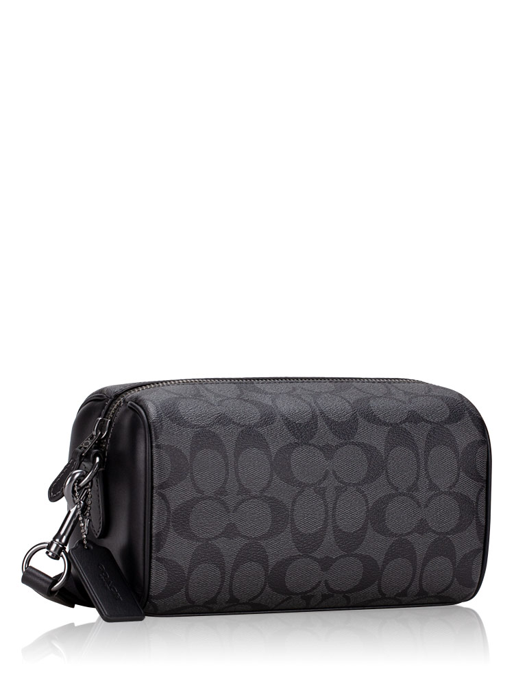 Men CJ674 Signature Axel Crossbody Charcoal