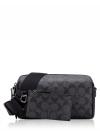 Men CJ674 Signature Axel Crossbody Charcoal
