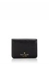 Madison Saffiano Small Bifold Wallet Black