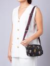 X Disney CN027 Jamie Mini Leather Camera Crossbody Bag Black Multi