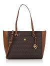 Signature Maisie Large 3 In 1 Tote Brown