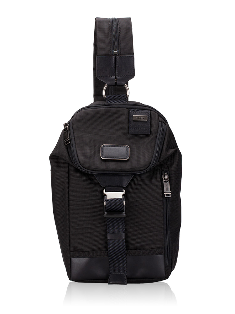 Men Woodland 2 in 1 Sling Bag Black