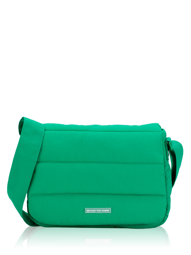 Poofy Shoulder Bag Green