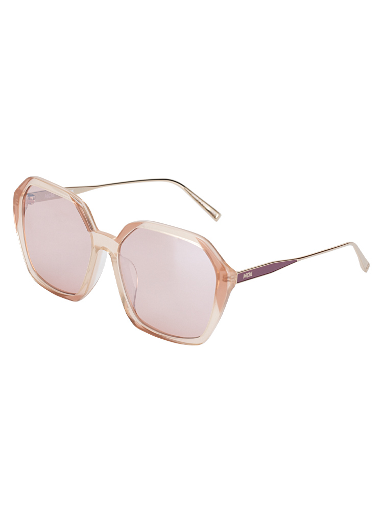 700SA Hexagonal Sunglasses Pink Gradient